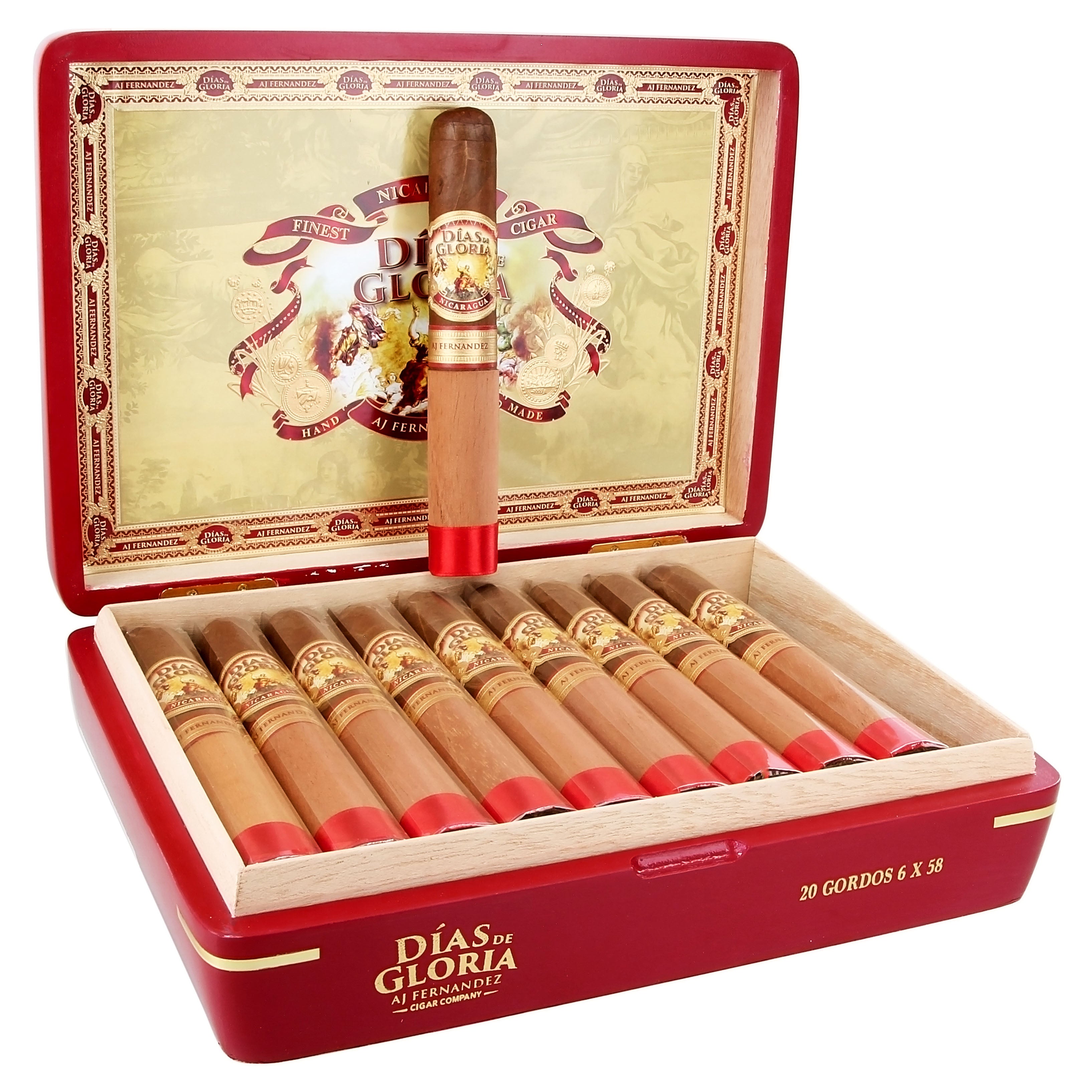 AJ Fernandez Dias de Gloria Gordo 6" * 58